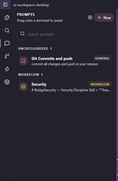 Prompt library